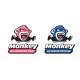 Филцова лента за ракел Monkey Strips #Cornergame, Bluе  Филцова лента за ракел Monkey Strips #Cornergame, Bluе